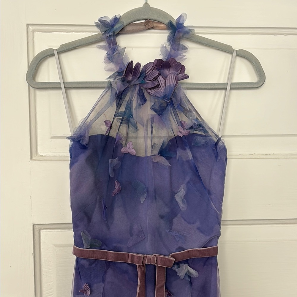 Floral Purple Dress